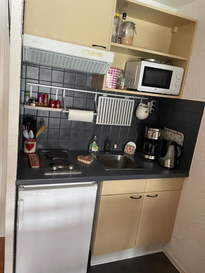 Studio 4 Personnes Vue Piste 莱德萨阿尔卑斯 外观 照片
